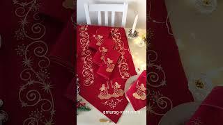 Сказочно и нежно#вышивка #антуражвышивка #рождество