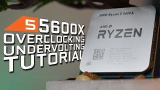 Ryzen 5 5600X Nasıl Hız Aşırtma/Düşük Gerilim Yapılır Tam Kılavuz Eğitimi | PBO, Otomatik OC, Manuel