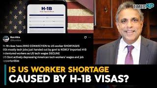 Is US Worker Shortage Caused by H-1B Visas?
