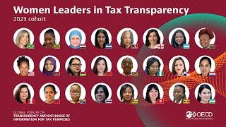 Global Forum Women Leaders in Tax Transparency 2023