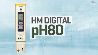 Hydroponics pH meter review: HM Digital pH80