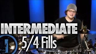 5/4 Drum Fills - Intermediate Drum Lessons