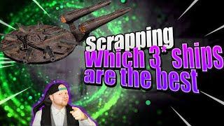 3* Ship Scrapping in Star Trek Fleet Command | What's more efficient? Mayflower? Enterprise?