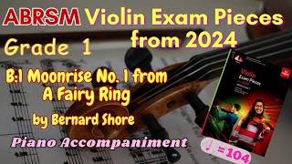 [Piano Accom] ABRSM Violin Exam Pieces from 2024 - Grade 1 B:1 [= 104]