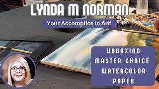 Watercolor Unboxing and First Impressions | Lynda Norman Explores New Art Supplies