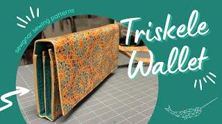 SewGnar Sewing Patterns Triskele Wallet - full updated construction video