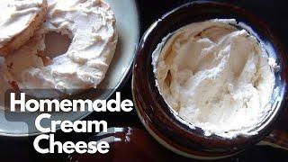 It's so Easy to Make Your Own Cream Cheese! ~ only 3 ingredients