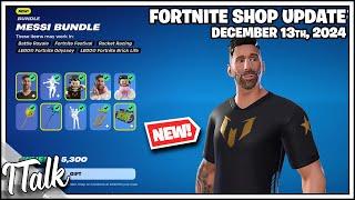 *NEW* MESSI IS IN FORTNITE & RARE EMOTES!! Fortnite Item Shop [December 13th, 2024]