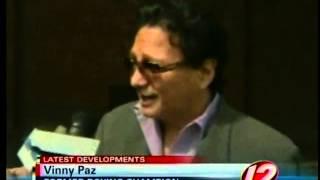 Vinny Paz Charged with Assault and Disorderly Conduct