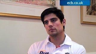 Alastair Cook exclusive interview - making history and introducing the new boys