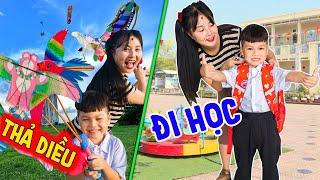 Ngày Đầu Tiên Đi Học Của Em Ziu Sẽ NTN - Back To School Được Chị Hằng Dẫn Đi Thả Diều