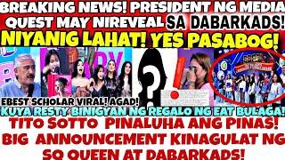 BUMUHOS ANG LUHA TITO SEN AT EB SCHOLAR VIRAL NAPRESIDENT NG MEDIA QUEST MAY NIREVEAL SA DABARKADS