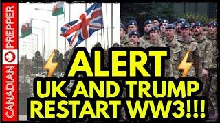 ALERT: UK TROOPS/ WARPLANES FOR WW3! TRUMP FLIPS ON UKRAINE! BITCOIN BLOODBATH! NUKE SHIELD