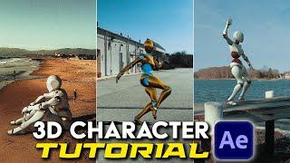 3D Character Animation Tutorial using After Effects & Element 3D