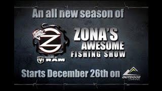 2023 New Season  Zona's Awesome Fishing Show Promo