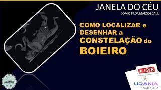 02 a 09/07/24- Como observar a constelação do Boieiro e a passagem de uma estrela na Linha Meridiana