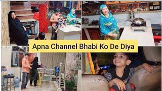 Ammi Se Bacho ki Trhan Zidd kari aj Mene"Bhabi ko Channel De Diya apna🫠