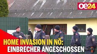Home Invasion in NÖ: Einbrecher von Hausbesitzer angeschossen