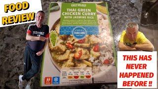 Reviewing LIDL Thai Green Curry .With a strange ending #food #review