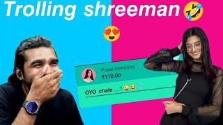 Payal Gaming trolled  Shreeman Legend - Funny Troll -@shreemanlegendliveofficial @PAYALGAMING