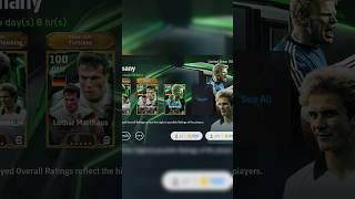 New Germany pack opening#efootball #fifa #shorts #shortvideo #shortsfeed #cr7 #msn #rummenigge #njr