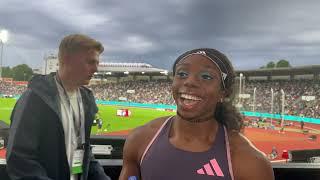 Brittany Brown Beats Shericka Jackson, Marie-Josée Ta Lou-Smith In 200m At Diamond League Oslo 2024