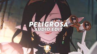 peligrosa (slowed/tiktok version) || floyymenor [edit audio]