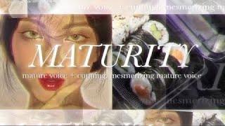 ꧁MATURITY꧂ mature voice experimental subliminal (layered 6x)