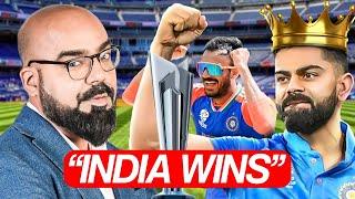 India Wins!!! | ICC T20 World Cup 2024 Final | Junaid Akram