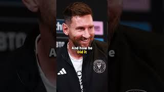 Messi Finally Spoke English 