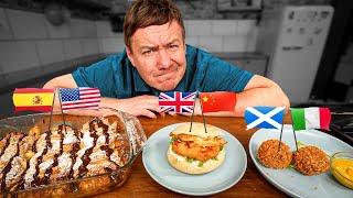 A Three-Course Meal – But Each Recipe Blends 2 Countries' Foods!