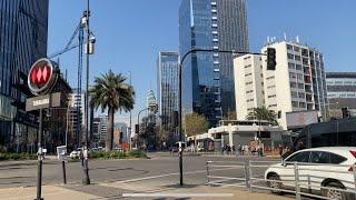 Santiago, Chile | Walking Tour   4K 60 fps