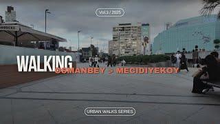 Istanbul Walk: Osmanbey to Cevahir Mall, Mecidiyeköy | Street Views & Sounds at Eye Level