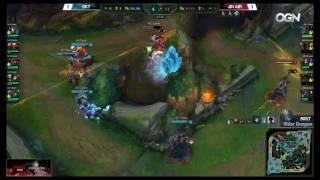 SKT showing their insane teamfight synergy