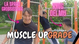 MUSCLE UP: CORREZIONI  ed esercizi  SCONOSCIUTI, il King dei MU mi corregge ogni rep!