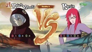 Naruto Storm 4 Dublado PT-BR Kabuto vs Karin