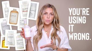 How to use All 9 OLAPLEX Products Correctly, for Best Results!