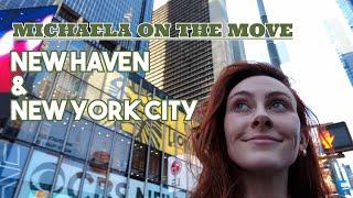 Michaela: On the Move ️ | Toph’s Voice Actress Travels to New Haven and New York  