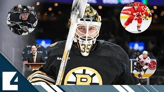 NHL News: Bruins to Trade Ullmark, What's Next for Kings & Flames, Flyers & Senators Talking