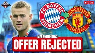 De Ligt Bid REJECTED! Sancho to PSG? Man United News!