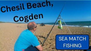 Chesil Beach, Cogden. Sea Match Fishing UK 2024. SLO Rd 6