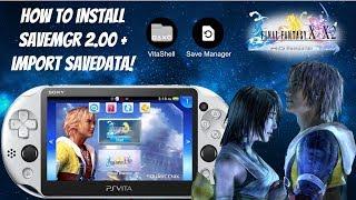 How To Install SaveMgr 2.00 On PS Vita + Import SaveData! (3.60-3.73) #SaveMgr #PSVita