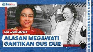 Alasan Terkuat Megawati Soekarnoputri Dilantik Jadi Presiden Ke-5, Bahagia Diatas Pemakzulan Gus Dur