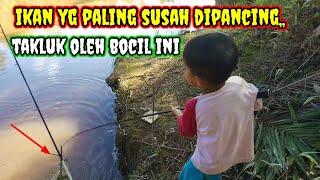 Meskipun TANPA UMPAN Pemancing ini Bisa Dapat IKAN TERENAK  #mancingtanpaumpan