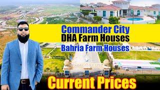 Commander City| DHA City Karachi| Bahria Town Karachi Farm Houses Rates Updates #realestate #shorts