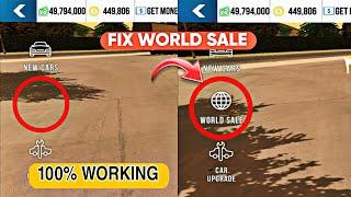 HOW TO FIX WORLD SALE WITH 500K GOLD || CAR PARKING MULTIPLAYER NEW UPDATE