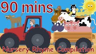 Old MacDonald Had A Farm! And lots more Nursery Rhymes! 90 minutes!