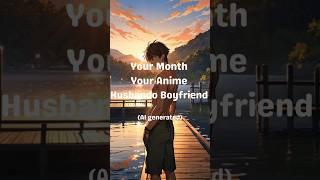 Your Month, Your Anime Husbando Boyfriend  | AI Generated #shorts