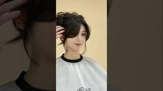 Trending Korean Hairstyle #trending #hairstyle #korean #haircut #aesthetic #video #beauty #shorts