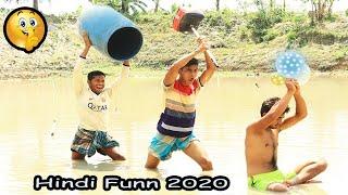 Very Funny Stupid Boys_Top Comedy Video 2020_Try Not To Laugh_Episode 23 _By Binodon Duniya